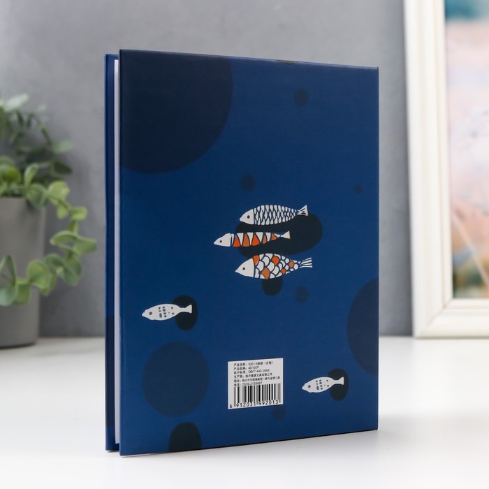 Фотоальбом на 100 фото 10х15 см Фотоальбом на 100 фото 10х15 см "Рыбки" 18х14х5,5 см