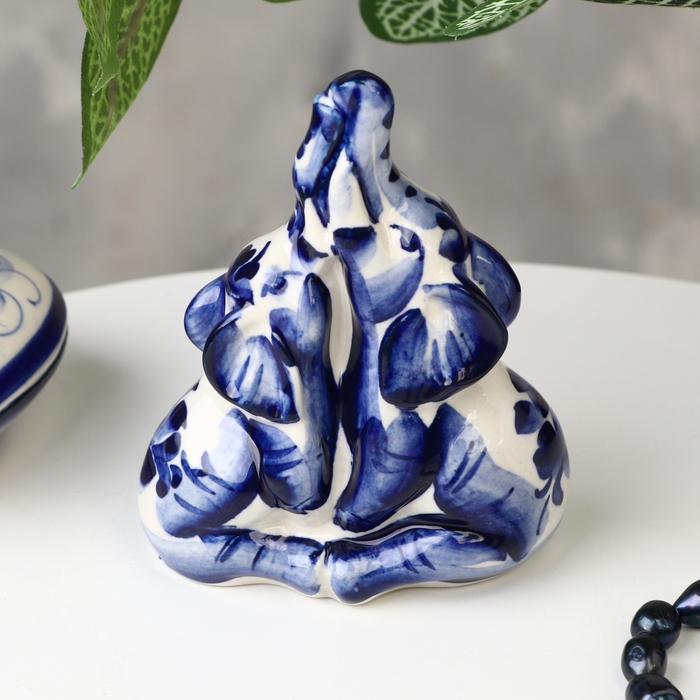 Сувенир «Парочка», гжель, 10х8.5 см Сувенир «Парочка», гжель, 10х8.5 см