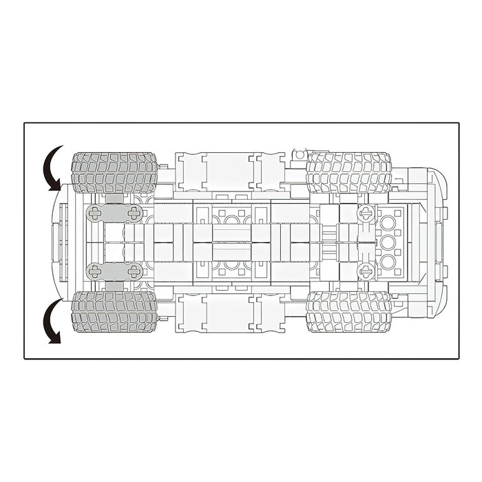 Конструктор Модельки «Грузовоз», 361 деталь Конструктор Модельки «Грузовоз», 361 деталь