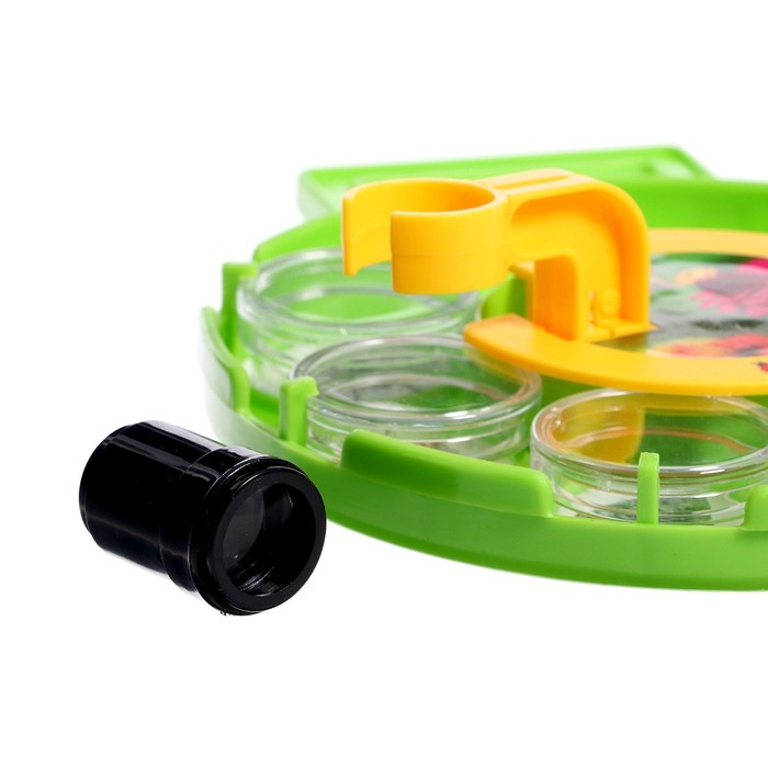 Набор для исследований: микроскоп, 6 контейнеров Набор для исследований: микроскоп, 6 контейнеров