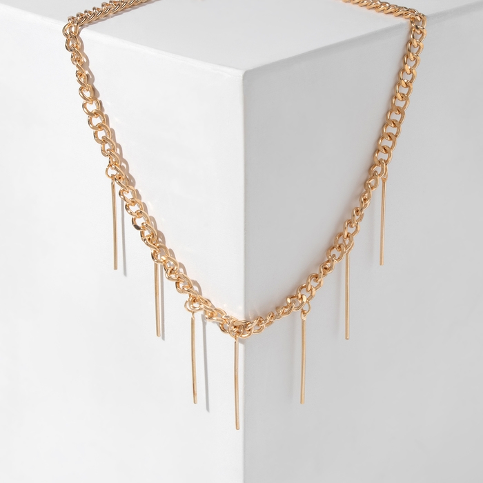 Колье «Цепь голден» дерзость, цвет золото, 40см Колье «Цепь голден» дерзость, цвет золото, 40см