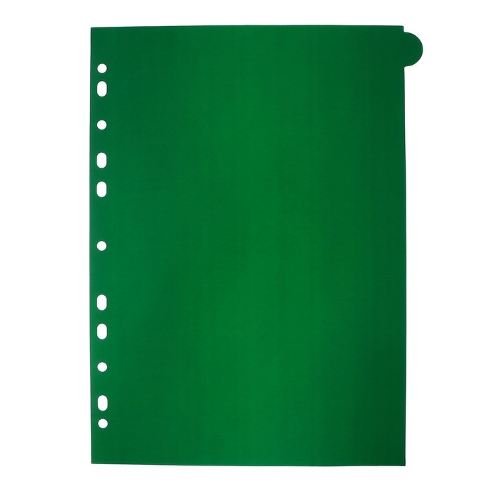 Разделитель листов A4 (245 x 305 мм), цветовой, 12 листов, Разделитель листов A4 (245 x 305 мм), цветовой, 12 листов, "deVENTE. Marandi" полипропилен 140 мкм, индивидуальная упаковка