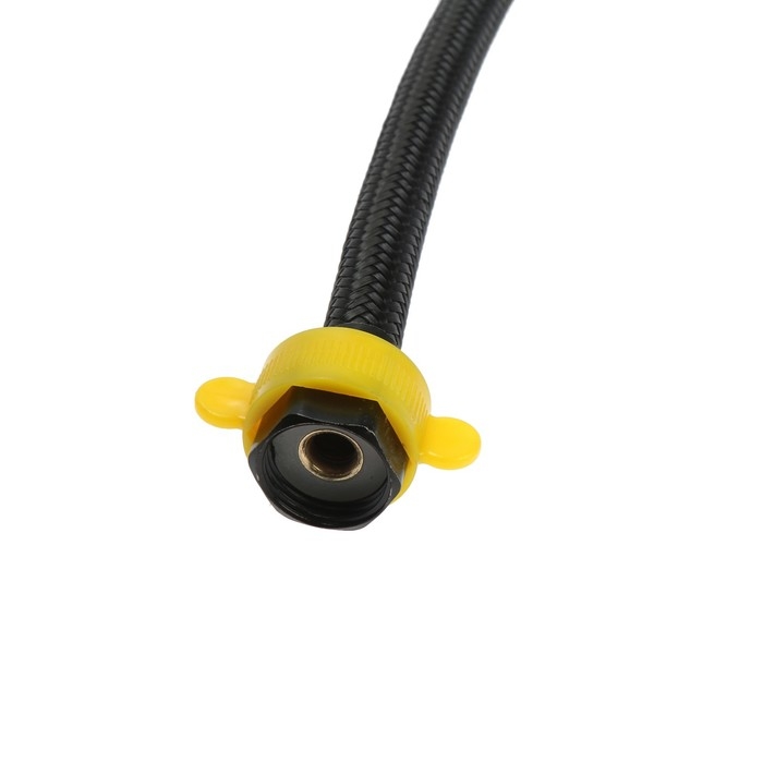 Подводка гибкая для воды ZEIN engr, нейлон, 1/2 Подводка гибкая для воды ZEIN engr, нейлон, 1/2", гайка-гайка, 150 см, с ключом, черная