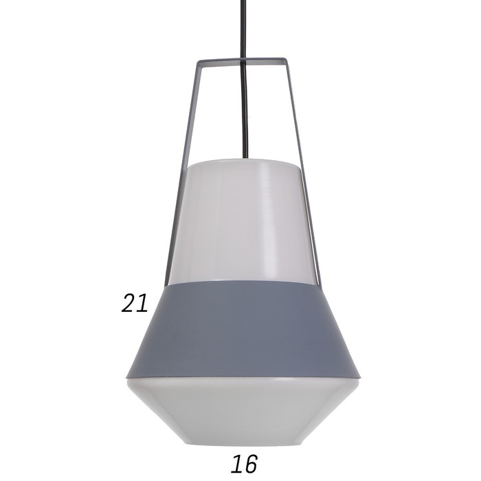 Светильник BayerLux 1653/1GY E27 40Вт серый 25х26х40-135 см