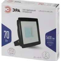 Прожектор светодиодный ДО-70 Вт 6500К 5600 Лм IP65 черный 70w холодный 200-240В LPR-023-0-65K-070