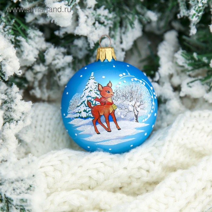 Шар Шар "Оленёнок" 6,5 см микс