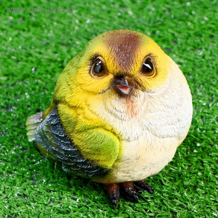 Садовая фигура  Садовая фигура "Чижик" 12х11х11см