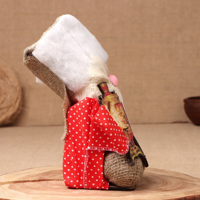 Оберег-домовой Оберег-домовой "Матвей, с самоваром и подковой", 28х18х16 см, микс