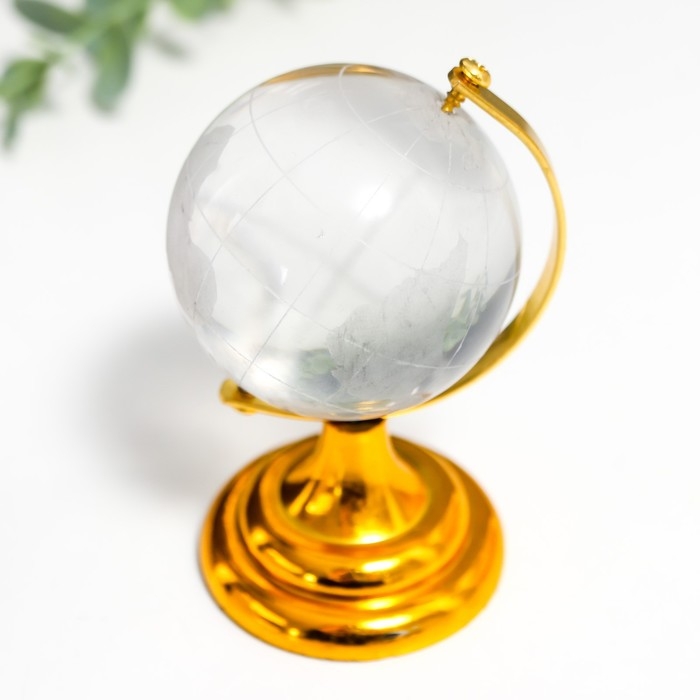 Сувенир стекло  Сувенир стекло "Глобус" 5х8 см