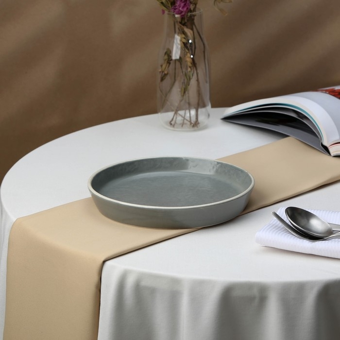 Блюдо фарфоровое Effetto, d=17,5 см, h=3 см Блюдо фарфоровое Effetto, d=17,5 см, h=3 см