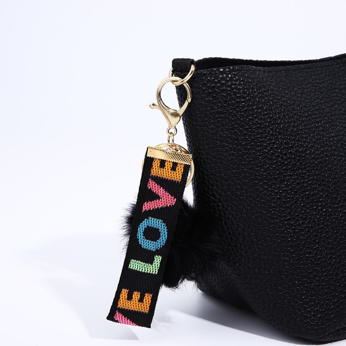 Сумка кросс-боди на молнии, цвет чёрный Сумка кросс-боди на молнии, цвет чёрный