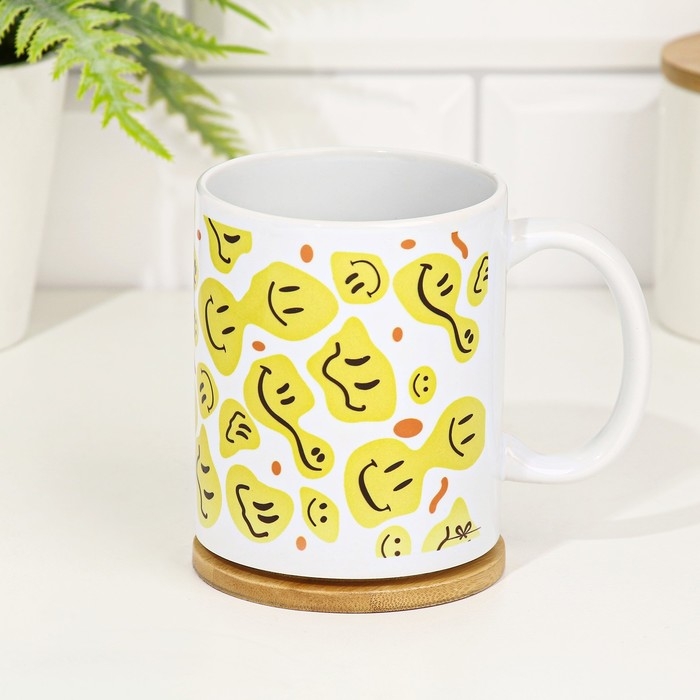 Кружка сублимация Кружка сублимация "Доброго времени суток!" 320 мл, с нанесением