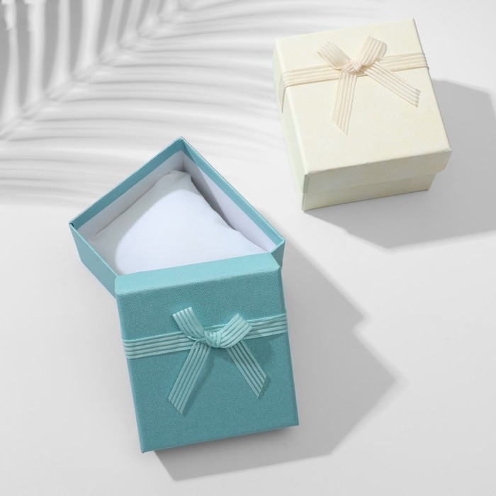 Коробочка подарочная под браслет/часы «Гипюровый бант» дабл, 8×9 (размер полезной части 7,8×8,4 см), цвет МИКС Коробочка подарочная под браслет/часы «Гипюровый бант» дабл, 8×9 (размер полезной части 7,8×8,4 см), цвет МИКС