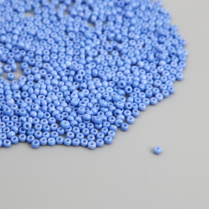 Бисер стекло 12/0  Бисер стекло 12/0 "Сиренево-лиловый" ровный №696 450 гр