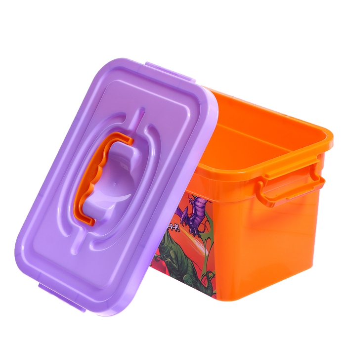 Ящик для хранения игрушек «Динозавры», 6,5 л Ящик для хранения игрушек «Динозавры», 6,5 л