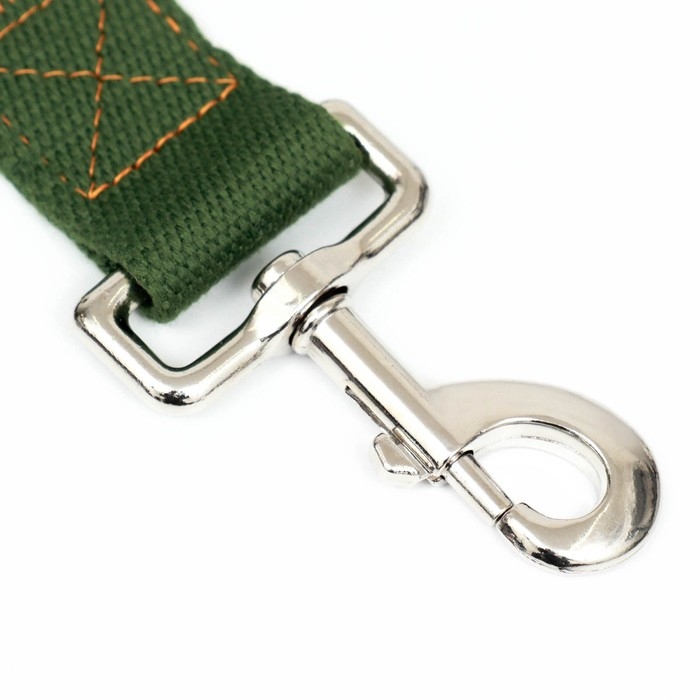 Поводок брезентовый 2 м х 3,5 см, хаки Поводок брезентовый 2 м х 3,5 см, хаки