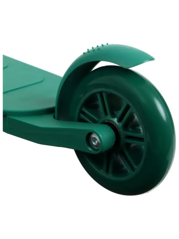 Самокат детский GRAFFITI Baby 24, колёса PU 120/100 мм, зелёный