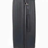 Чемодан на колесах, 28", кодовый замок, 47&times;28&times;75 см, серый