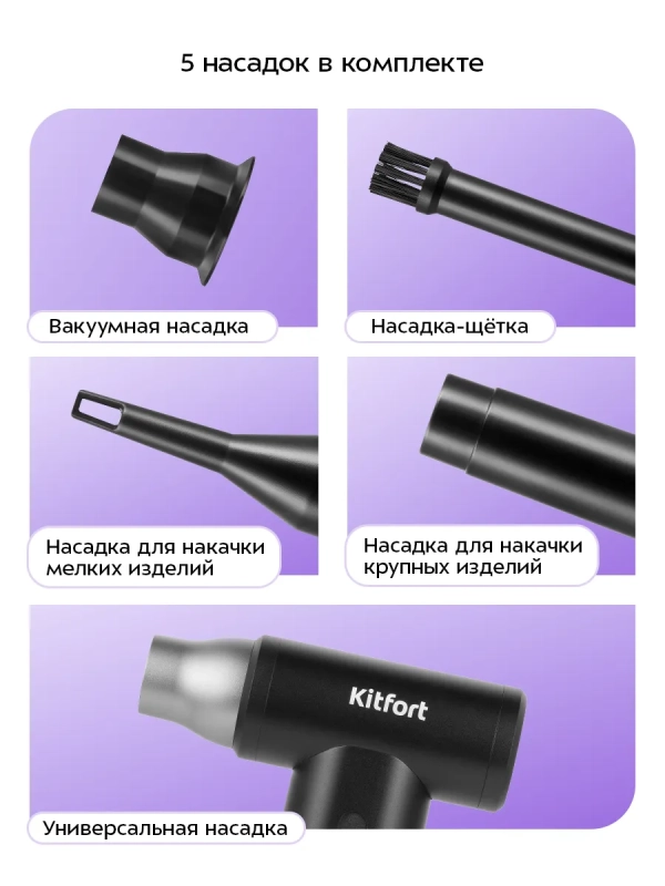 Воздуходувка для техники КТ-4318 - 80 Вт Воздуходувка для техники КТ-4318 - 80 Вт