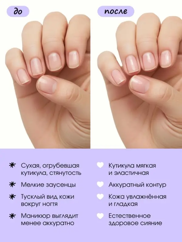 Масло для кутикулы в карандаше с ароматом черники, 2 г, PICO MICO