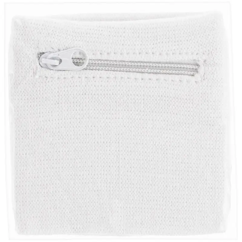 Напульсник с карманом Fiksu, белый
