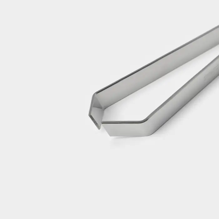 Щипцы-пинцет Доляна &laquo;Металлик&raquo;, для удаления костей, h=12 см, нержавеющая сталь, серебристые