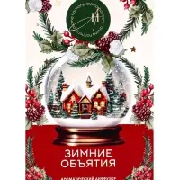 Новогодний ароматический диффузор &laquo;Зимние объятия&raquo;, с открыткой и палочками, для дома, 50 мл