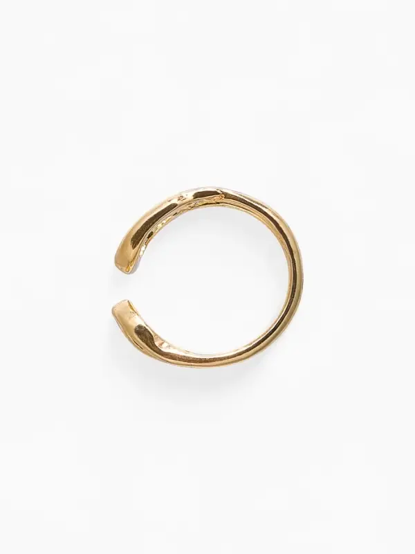 Серьга "Кафф" булавка, цвет золото