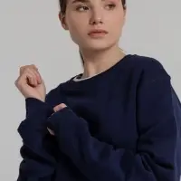 Свитшот унисекс King, темно-синий, размер 4XL