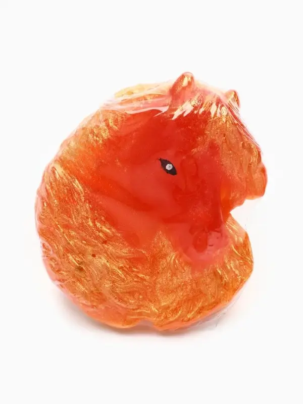 Мыло ручной работы глицериновое "Символ года" огненная лошадь, 50 г