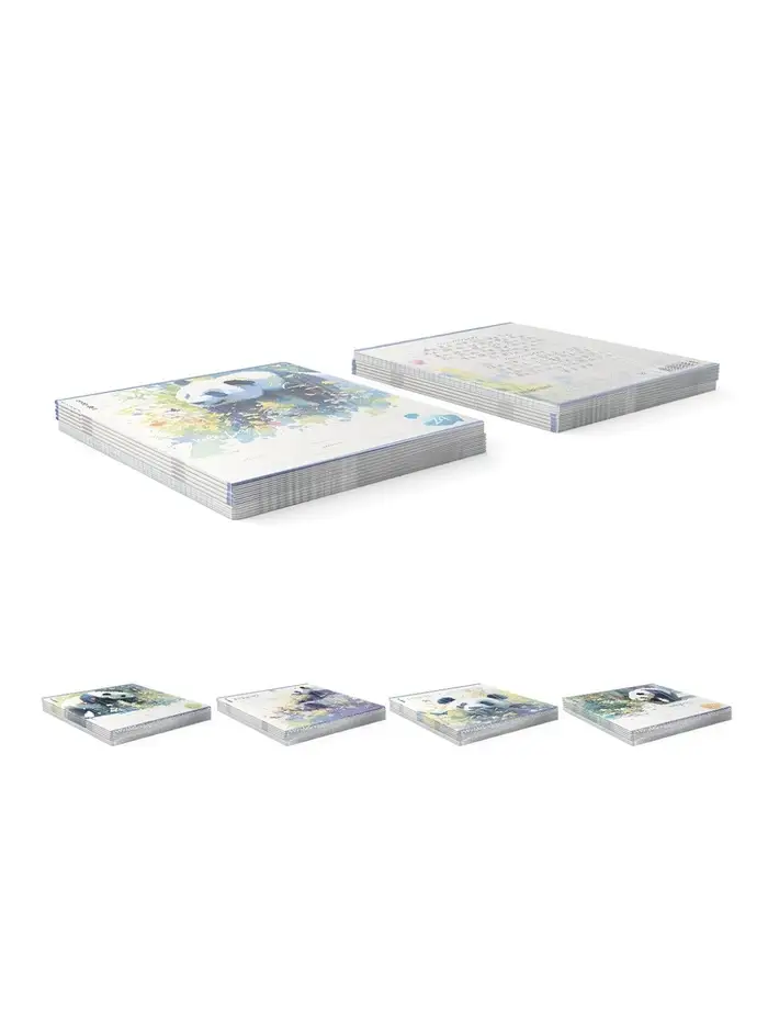 Тетрадь 24 листа в линейку ErichKrause Flower Panda, 60 г/м&sup2;, обложка мелованный картон, МИКС