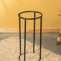 Кашпо на подставке «Золото Скифов», 28×28×74 см, железо