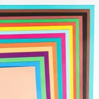 Картон цветной, А4, 16 листов, 16 цветов, немелованный, односторонний, в папке, 200 г/м&sup2;, Тачки