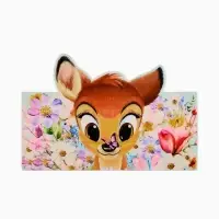 Конверт для денег формовой &laquo;Оленёнок&raquo;, 17.5 &times; 8 см