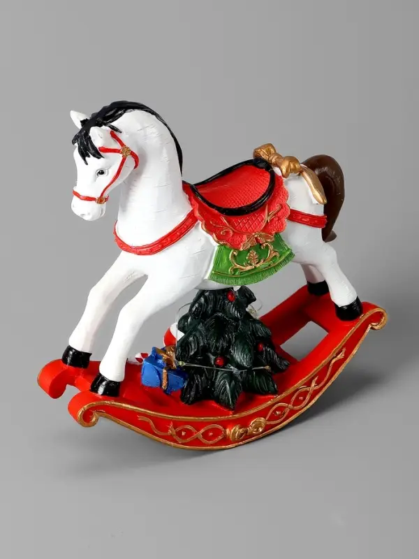 Фигура светодиодная "Лошадка" 19х6 см, 4 LED, LR41x3 (в компл), МУЛЬТИ