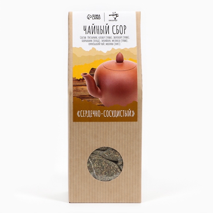 Травяной чай Травяной чай "Джекичай. Сердечно-сосудистый", в пирамидках