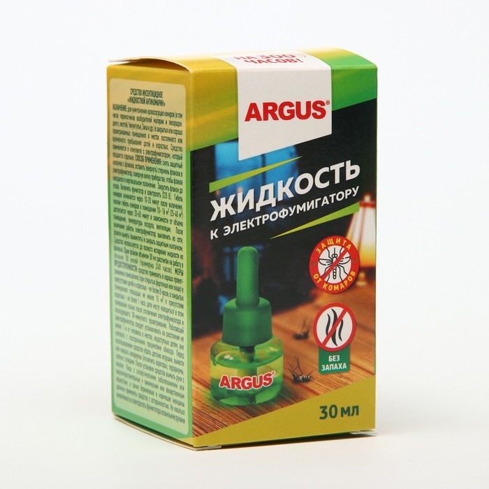 Дополнительный флакон-жидкость ARGUS 45 ночей БЕЗ ЗАПАХА 30 мл Дополнительный флакон-жидкость ARGUS 45 ночей БЕЗ ЗАПАХА 30 мл
