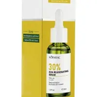 Омолаживающая сыворотка KORMESIC 30% с AHA кислотами, 30 мл