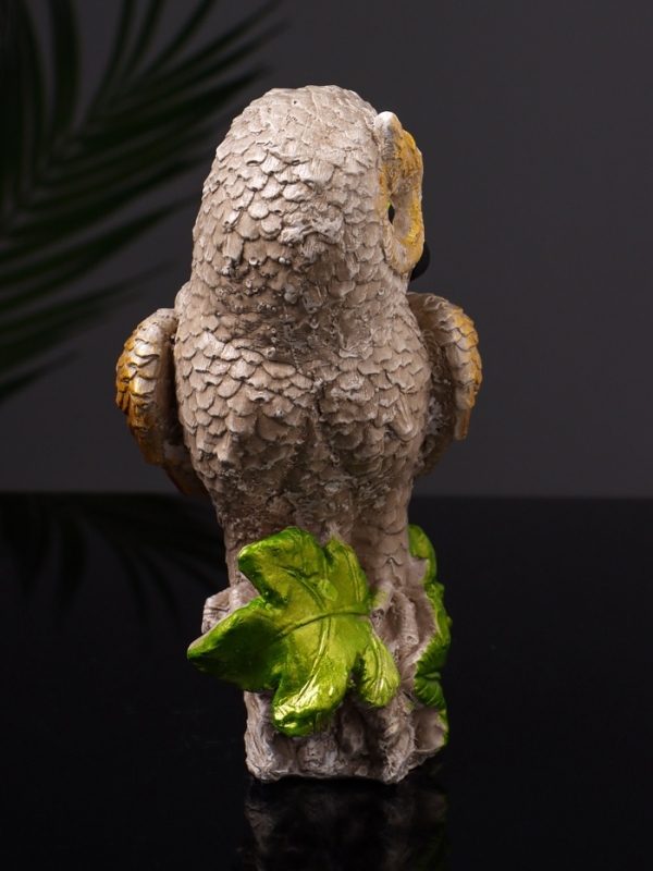 Статуэтка Статуэтка "Филин на листьях" 12х8х6 см, цвет коричневый