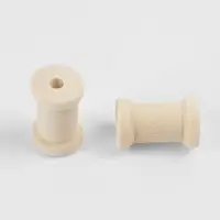 Набор деревянных катушек без покрытия, 15 шт., d=1.5&times;2.3 см