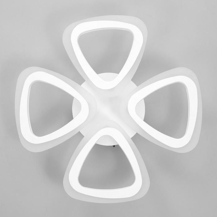 Люстра светодиодная "Вивьен" LED 54Вт 2700-6400К 4080Лм 40,5х40,5х8см Ritter