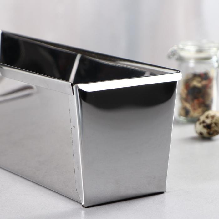 Форма для выпечки «Хлеб», H-10 см, 10 х 30 см, 3 л, тип 1 Форма для выпечки «Хлеб», H-10 см, 10 х 30 см, 3 л, тип 1