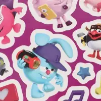 Многоразовые наклейки &laquo;Лучшие друзья&raquo;, формат А4, Смешарики