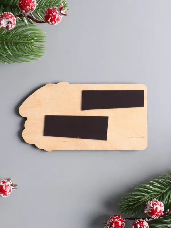 Набор новогодних магнитов с календарём «Новый год 2026», 4 шт., размер магнита 6×11 см