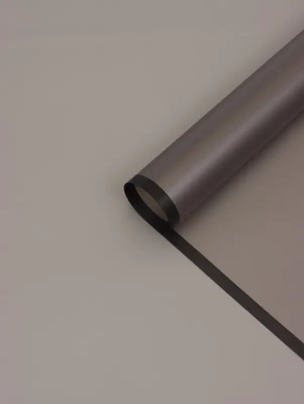 Пленка флористическая для цветов, &laquo;Полупрозрачная кайма&raquo;, черная, 57&times;57 см