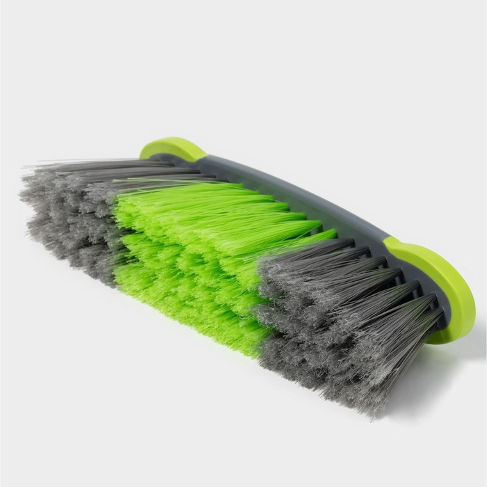 Щётка для пола Доляна, комплектующее, 27×6 см, зелёная Щётка для пола Доляна, комплектующее, 27×6 см, зелёная