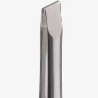 Пинцет для бровей профессиональный, скошенный, узкий, диагональный, 9 см