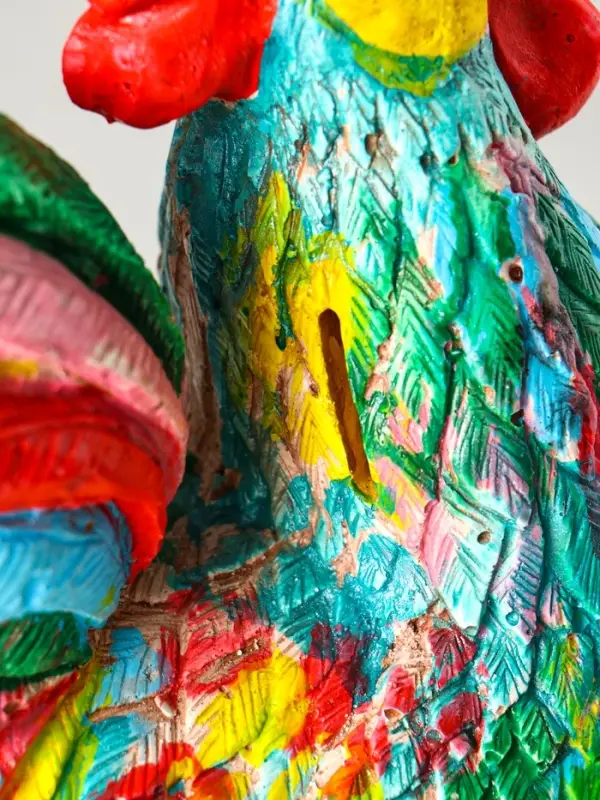 Копилка для денег «Петух», гипс, 21.5×19×11 см Копилка для денег «Петух», гипс, 21.5×19×11 см