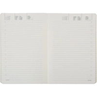 Ежедневник недатированный А5, 136л, MEGAPOLIS FLEX красный 3-531/10