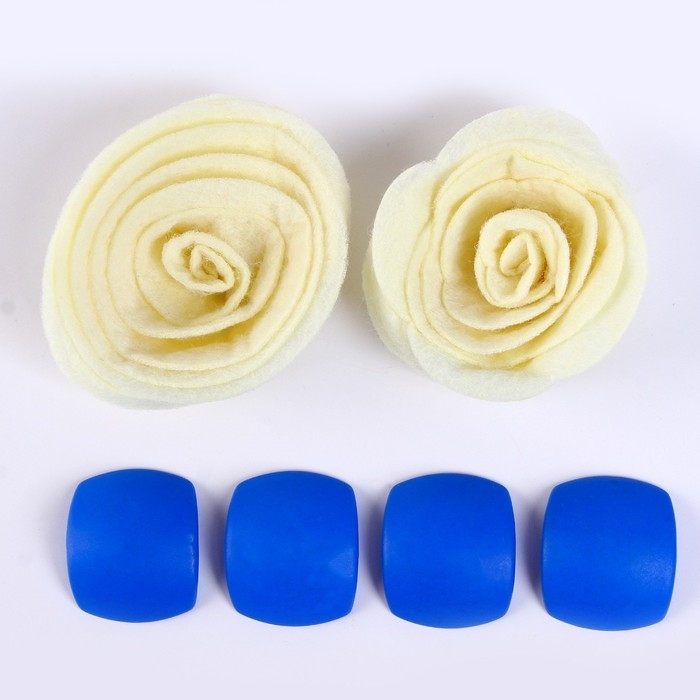 Набор для творчества: декор из фетра и набор бусин «Цветочный стиль» Набор для творчества: декор из фетра и набор бусин «Цветочный стиль»